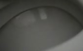 Mature man shitting in close up