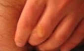 Fingering his ass after shitting