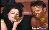 Scat orgy in hotel room