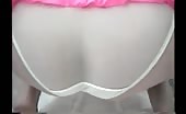 Panty poop in dress