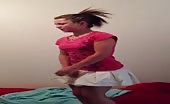 Underskirt panty poop