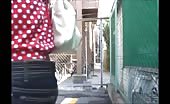 Japanese teen shitting in her panties