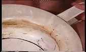 Deepthroating a scat milf