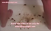 Getting dirty in bathroom