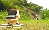 Pooping girls shitting