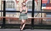 Peeing in a bus station