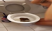 Forced his girlfriend to eat poop