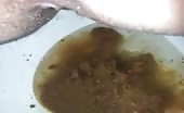 Shitting a lot in toilet