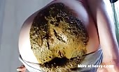 Yummy panty poop