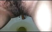 Mexican girl shitting