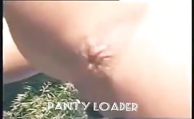 Girl pooping at a jog