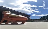 Compilation of same girl pooping