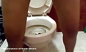 Eating her own shit