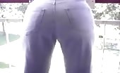Mature woman shitting in panties