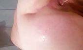 Horny wife doing enema