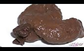 Fresh shit in close up