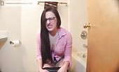 Constipated girl 