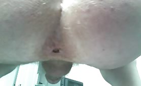 He dropped a long turd on the bedroom floor