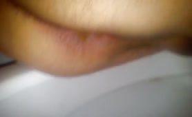 Morning smooth in the toilet