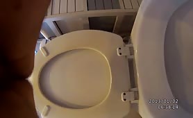 More poo poop in the toilet