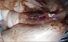 Dirty enema scat video