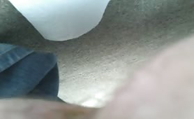 Big turd on a white napkin