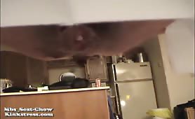 Slave used as a living toilet
