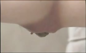 Sexy latina dropped a mega turd