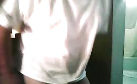 Pooping for his friends on webcam