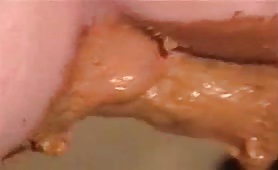 Sexy MILF dildoing her ass