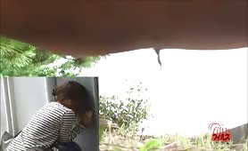 Sexy girls caught shitting in public