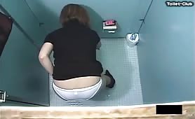 Asian girl on hidden camera