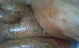 Mature man shitting diarrhea in shower with huge pressure
