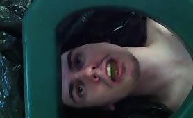 Twink human toilet