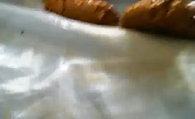 Fresh shit on his face