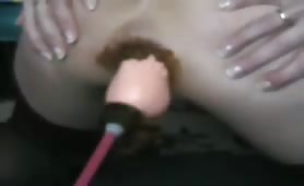 Scat dildo machine