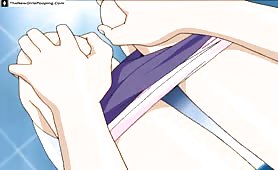 Anime girl is really constipated