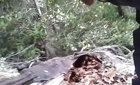 Piss and shit outdoor