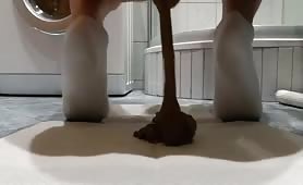 Shit on a napkin