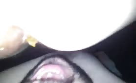 Pile of crap on his entire face