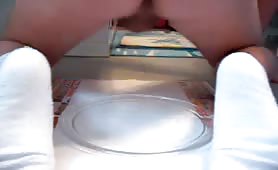 Shit on a plate