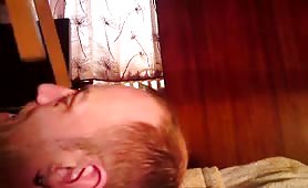 Feeding his gay friend