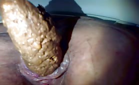 Asshole in close up