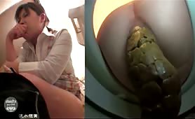 Huge turd on a hidden camera