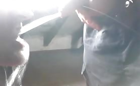 Piss in his opened mouth