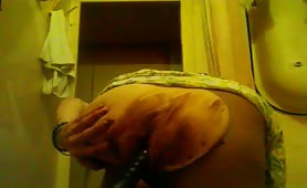 Fresh shit on his ass