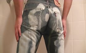 Masturbating with shit