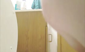 Big shit in the toilet