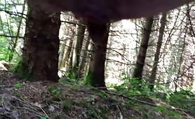 Shit in the forest