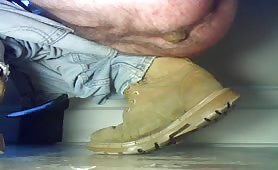 Brown hard turd